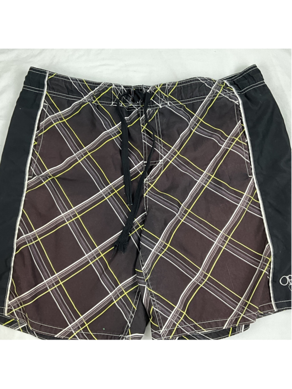 Men’s OP Swim Trunks Board Shorts Black Large 36-38